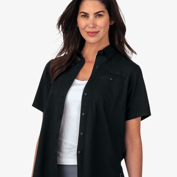 PRG LDY PERFORM S/S CAMO SHIRT Thumbnail