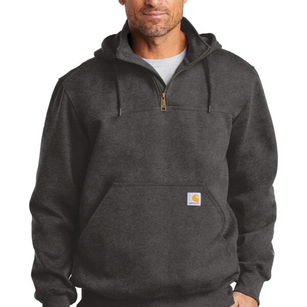 GT Rain Defender ® Paxton Heavyweight Hooded Zip Mock Sweatshirt Thumbnail